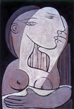 パブロ・ピカソ Painting - 女性の胸像 1934 年キュビズム パブロ・ピカソ